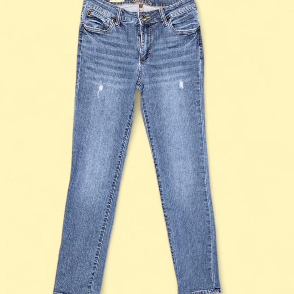 KUT from the Kloth Katy Boyfriend Jeans Women's Size 4 Distressed Stretch Denim